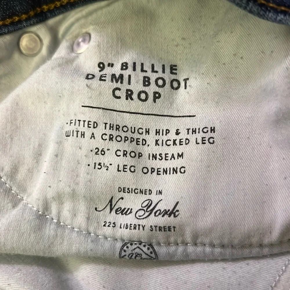 J Crew Billie Demi Boot Crop Jeans - Picture 7 of 13